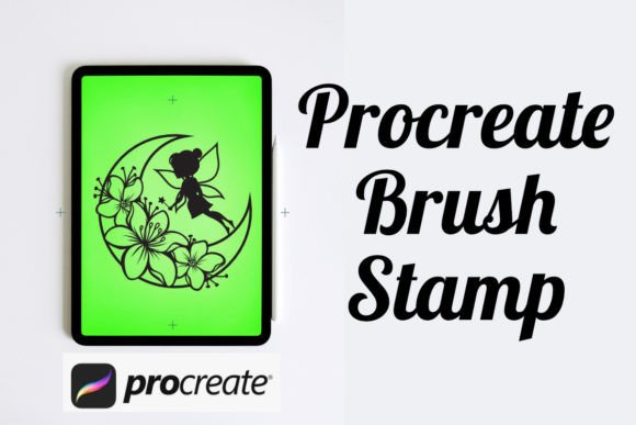 Accelerating Your Digital Art Workflow with the Crescent Fairy 2 Procreate Brush Stamp