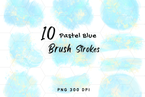 Integrating Pastel Blue Brush Strokes into Your Creative Workflow