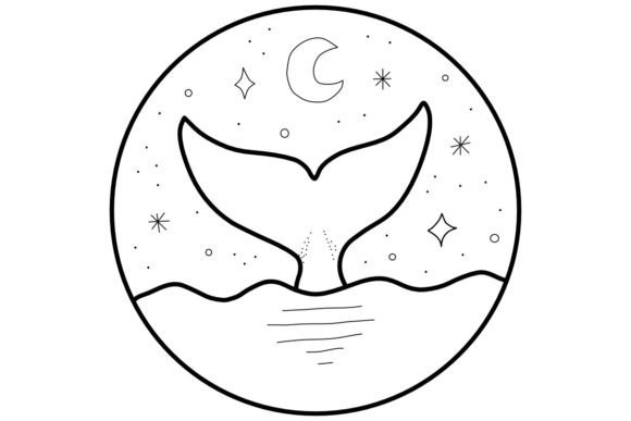 Mastering Digital Marine Art with the Whale Fin Procreate Brush Stamp