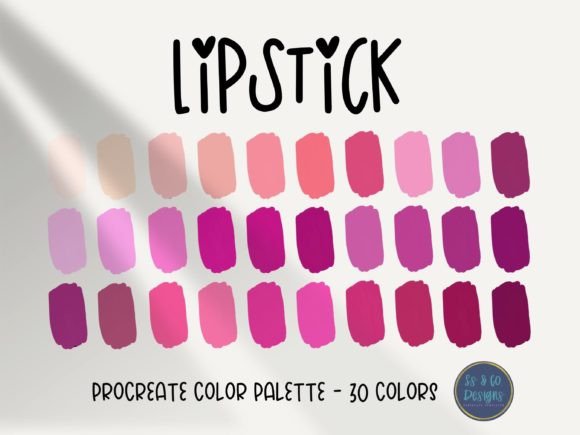Strategic Color Selection: Maximizing the Lipstick Procreate Color Palette for Professional Design