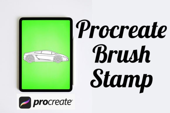 Streamline Your Digital Art Workflow with the Car 12 Outline Procreate Brush Stamp