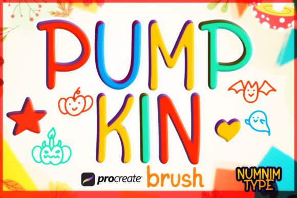 Streamlining Digital Lettering: The Strategic Value of the Procreate Brush Pumpkin Kids Letter a-Z Set