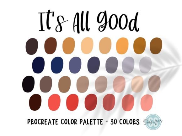 Unlocking Creative Flow with the It’s All Good Procreate Color Palette