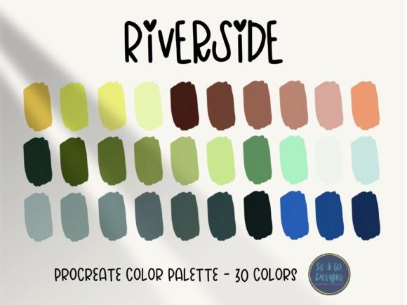 Unlocking Creative Flow with the Riverside Procreate Color Palette