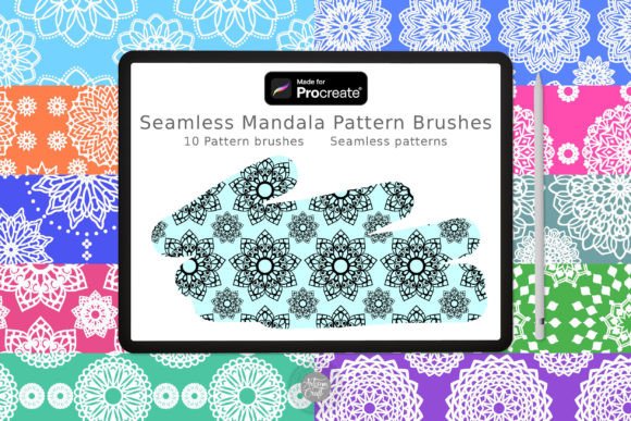 Unlocking Creative Flow with the Seamless Mandala Pattern Procreate Brush