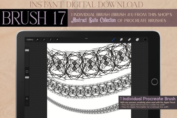 Unlocking the Potential of Procreate Brush 17 – Abstract Suite for Digital Artists